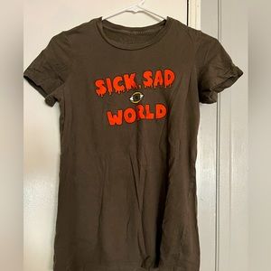 Daria Sick Sad World Tee Shirt